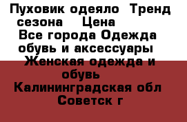 Пуховик-одеяло. Тренд сезона. › Цена ­ 3 900 - Все города Одежда, обувь и аксессуары » Женская одежда и обувь   . Калининградская обл.,Советск г.